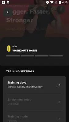 Technogym android App screenshot 10